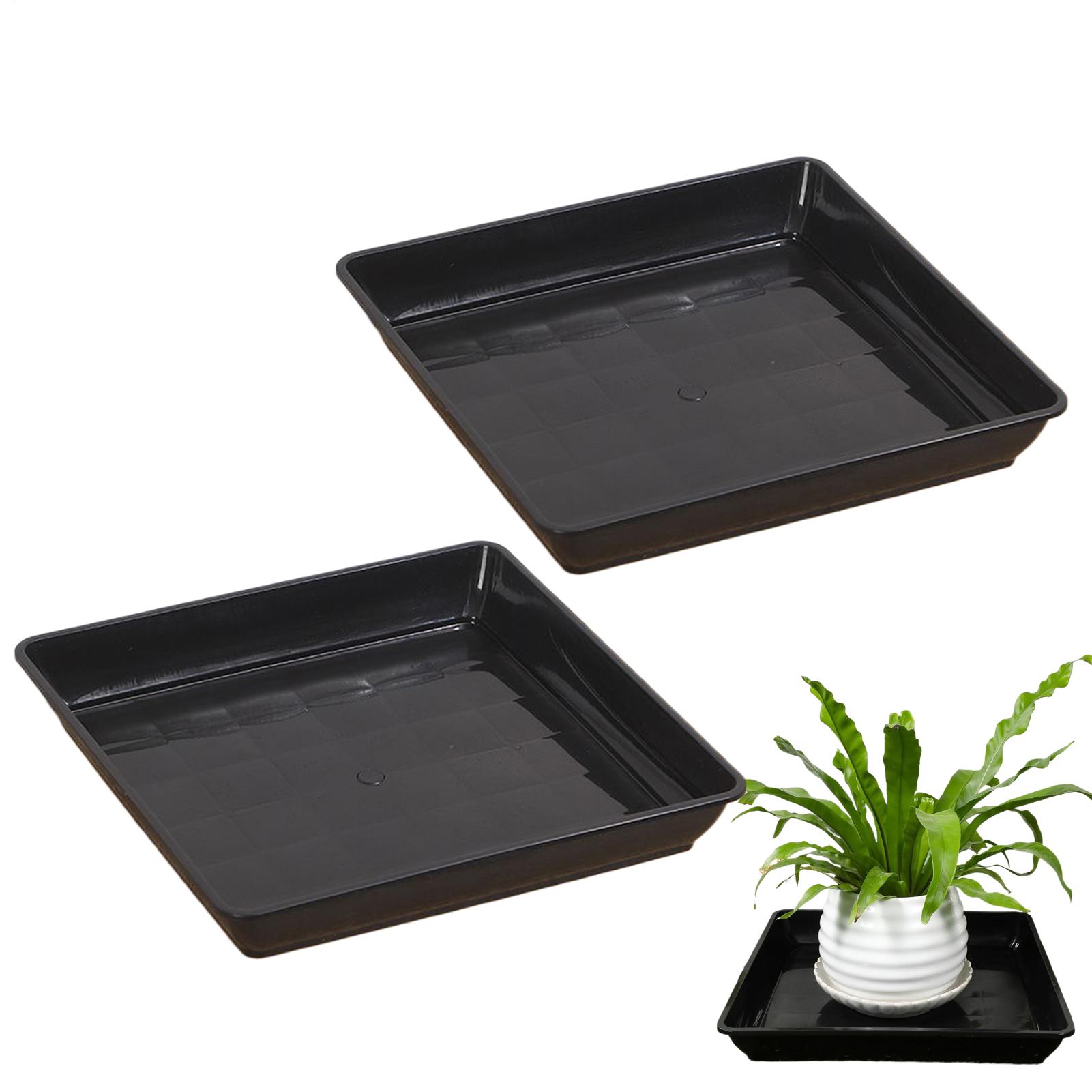 Drip Tray Saucer - Çiçek Saksısı Tepsileri 2 Adet/takım Bahçe