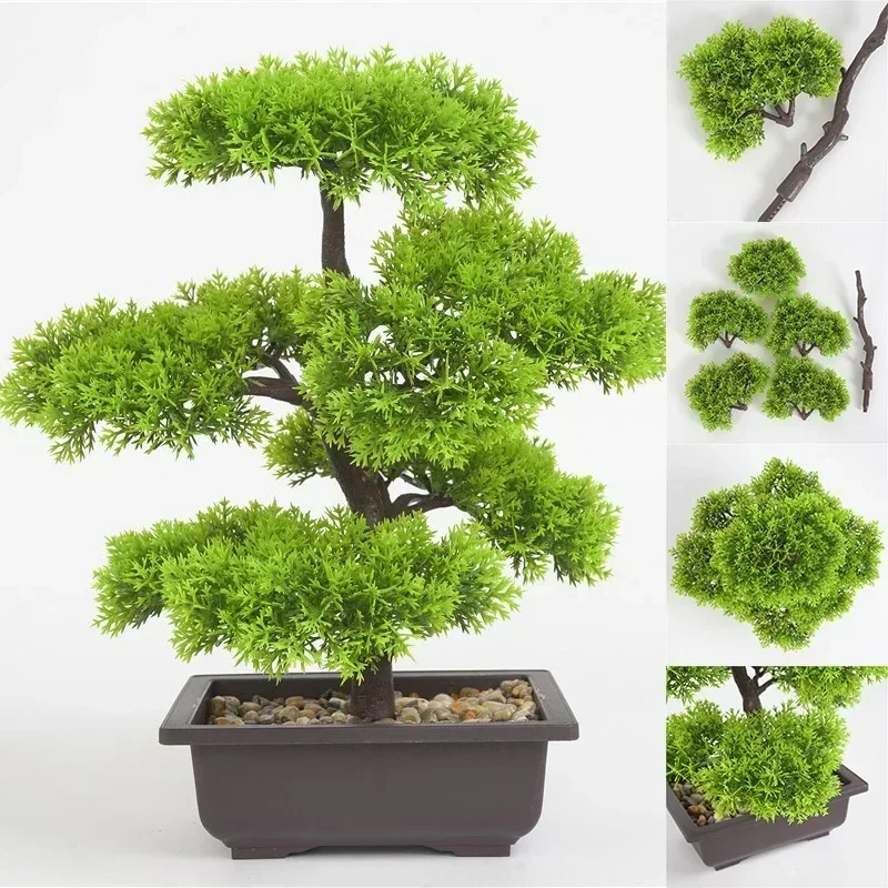 Bonsai Garden Sushi - Yapay Bitkiler Çam Bonsai Küçük Ağaç