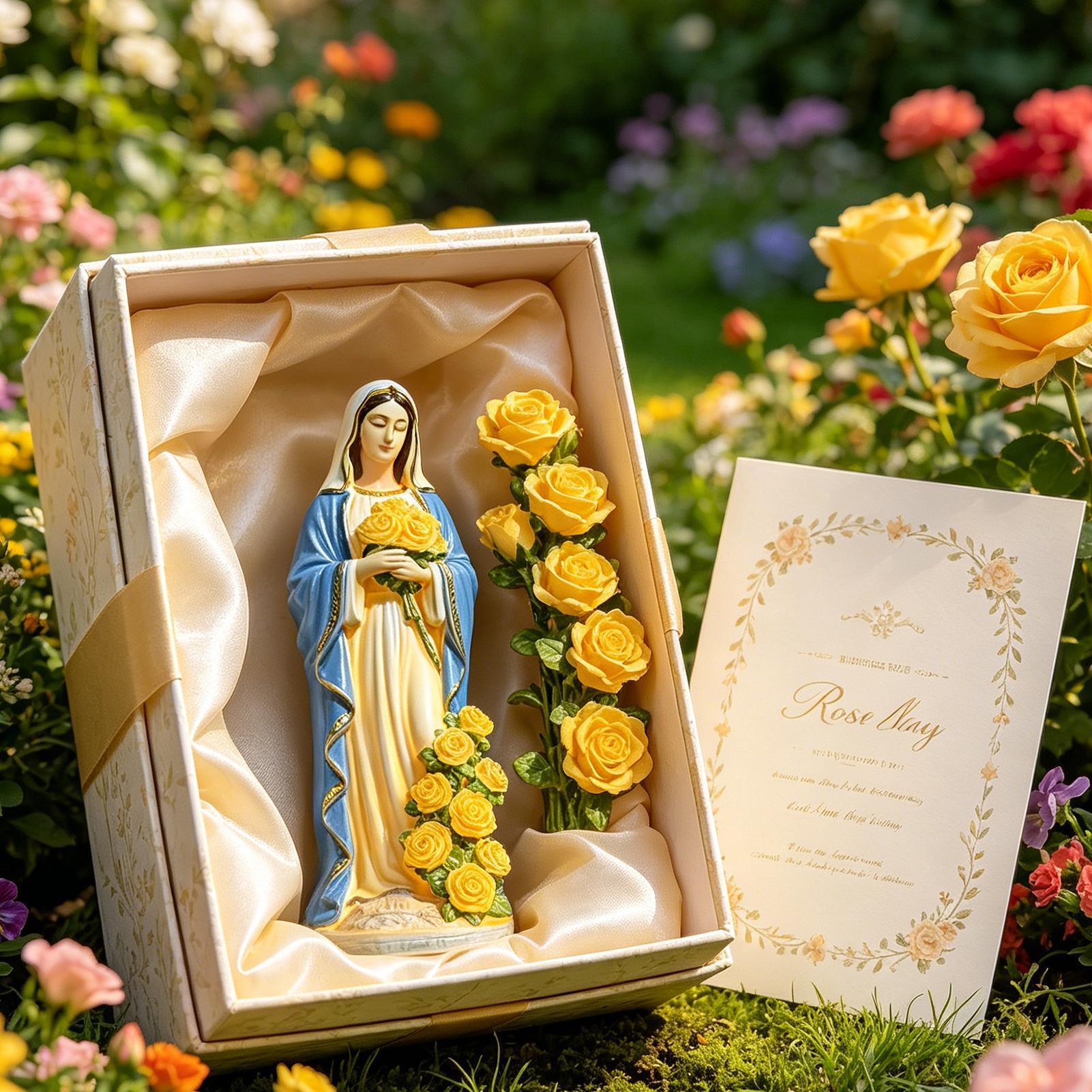 Meryem Ana Güneş Enerjili Heyk - Bonsai Garden Ornaments incelemesi ve fiyatı