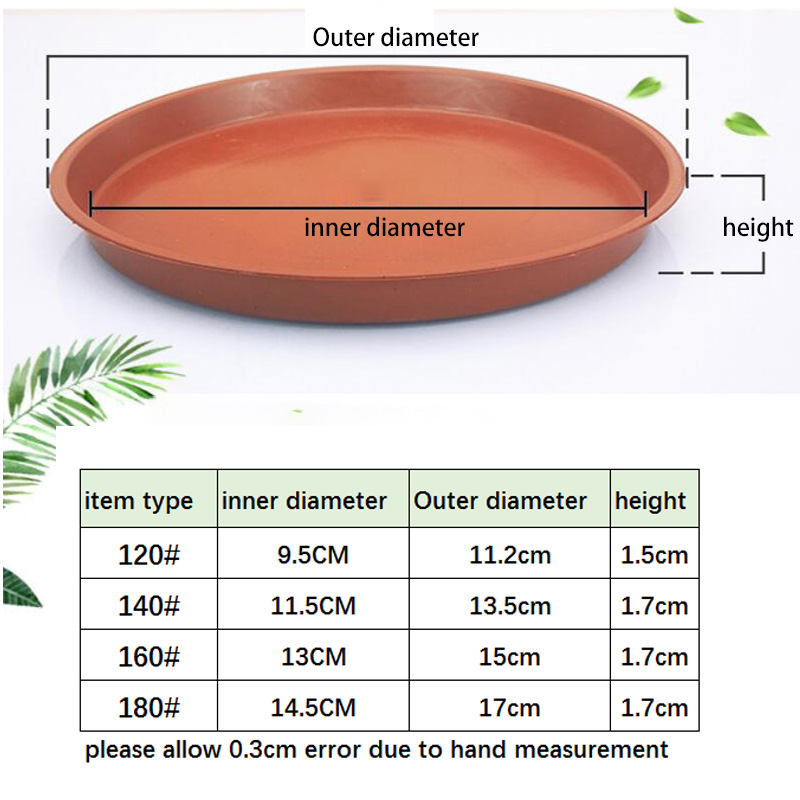 10 adet Plastik Saksı Tepsi Ta - Drip Tray Saucer incelemesi ve fiyatı