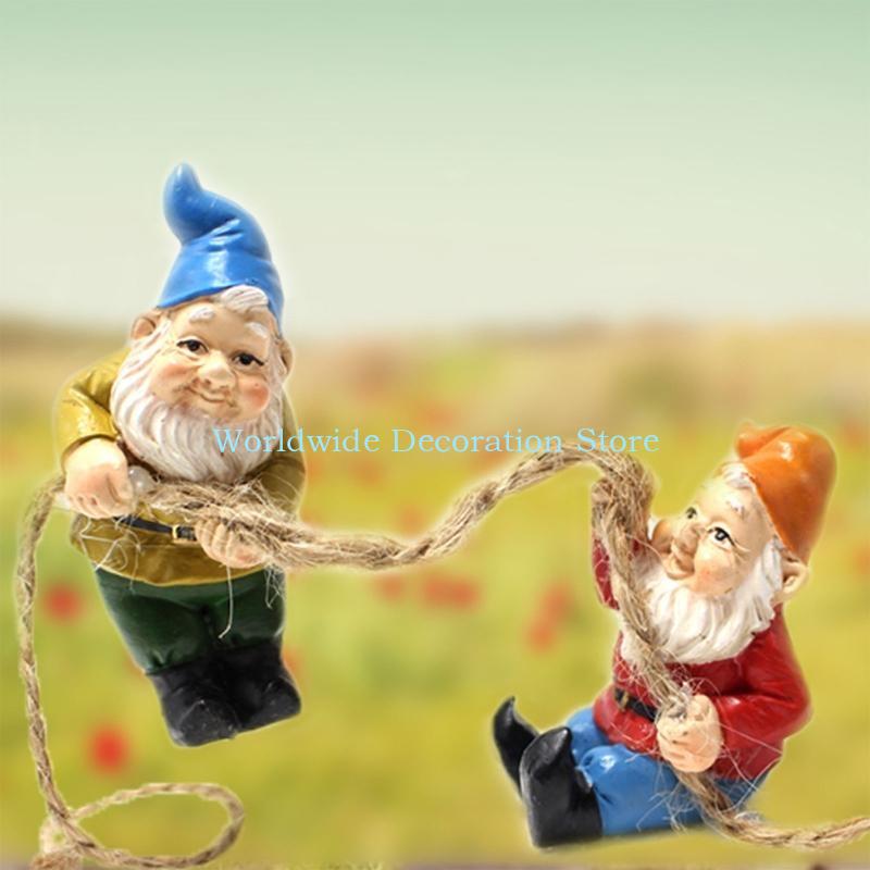 Q39b 4pcs Cüce Reçine Figürinl - Bonsai Garden With Pond incelemesi ve fiyatı