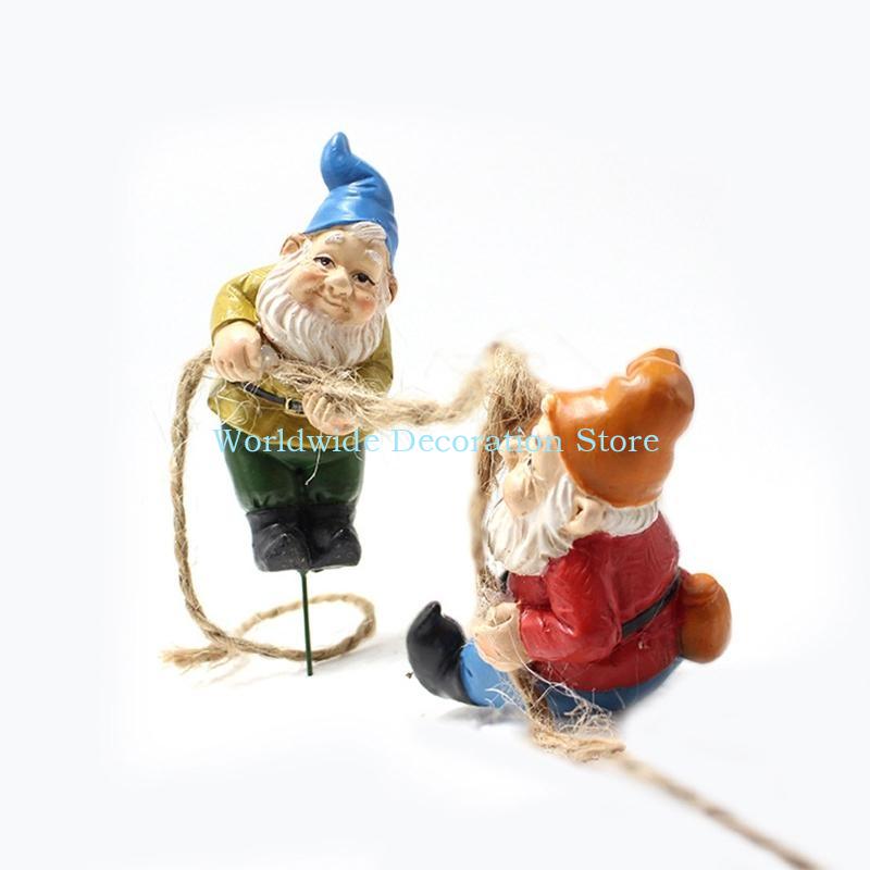 Q39b 4pcs Cüce Reçine Figürinl - Bonsai Garden With Pond incelemesi ve fiyatı