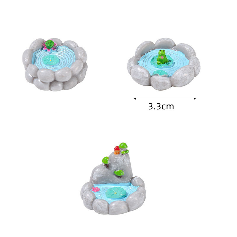 3 adet Yapay Havuz Modeli Göle - Bonsai Garden With Pond incelemesi ve fiyatı