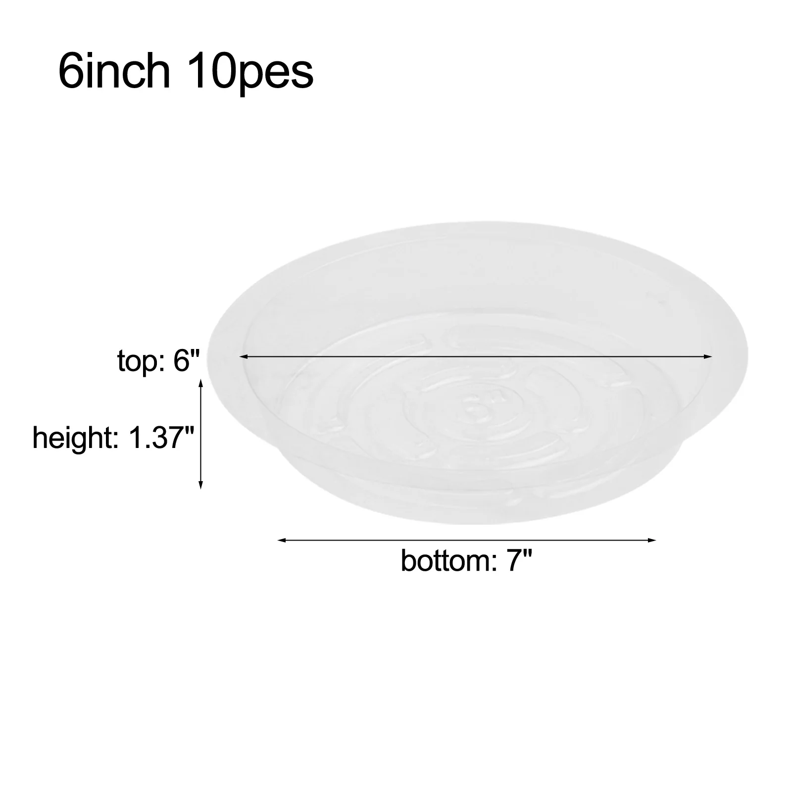 10pcs Garden Plant Saucer Drip - Drip Tray Saucer incelemesi ve fiyatı