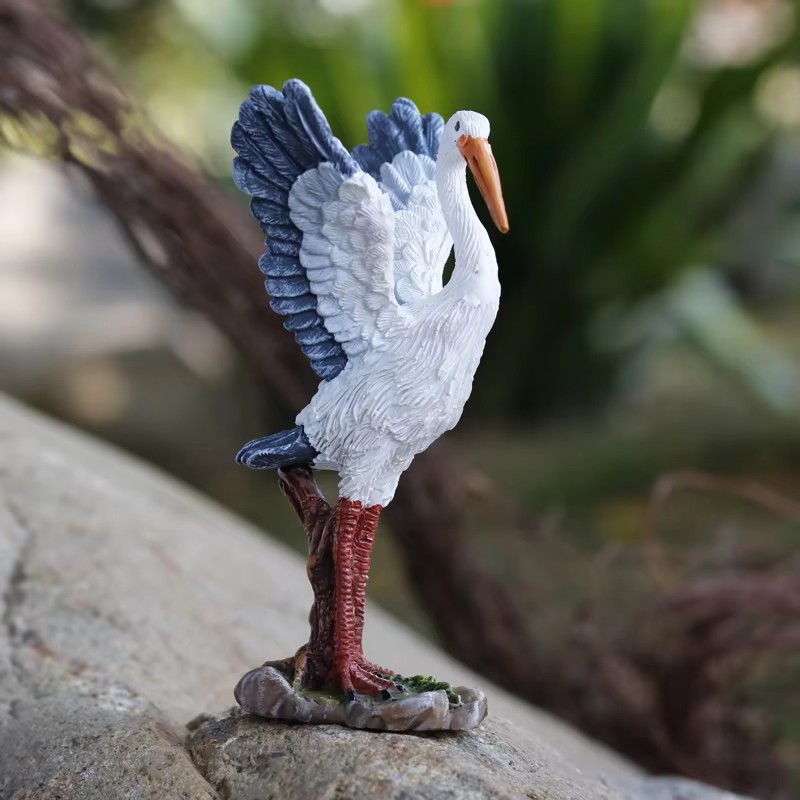 Mini Sevimli Ak Balıkçıl Vinç  - Bonsai Garden With Pond incelemesi ve fiyatı
