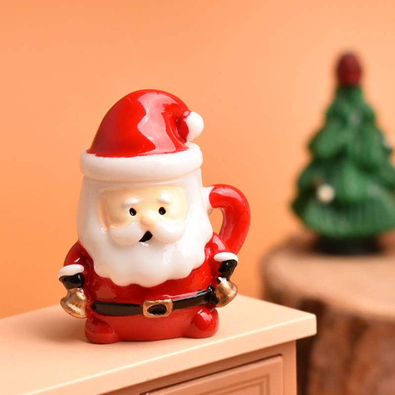 Mini Noel Baba Çay Fincanı Süs - Bonsai Garden Ornaments incelemesi ve fiyatı