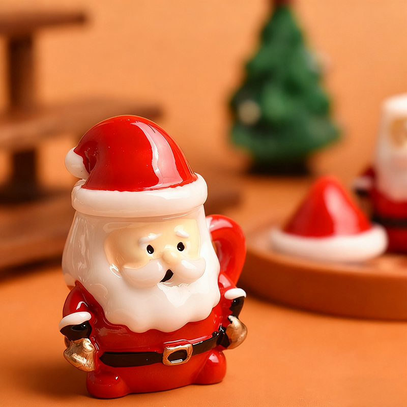 Mini Noel Baba Çay Fincanı Süs - Bonsai Garden Ornaments incelemesi ve fiyatı