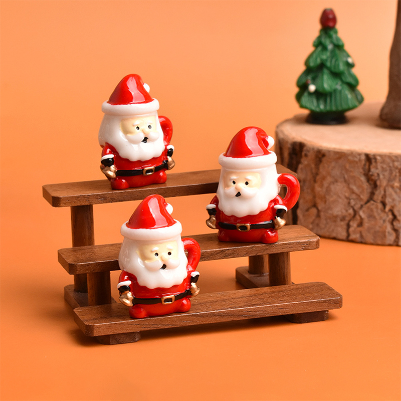 Mini Noel Baba Çay Fincanı Süs - Bonsai Garden Ornaments incelemesi ve fiyatı