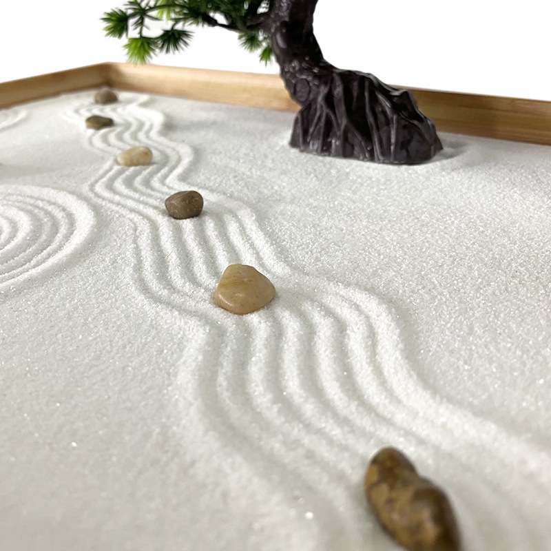 Beyaz Kumlu Masa için Japon Ze - Bonsai Zen Garden Kit incelemesi ve fiyatı