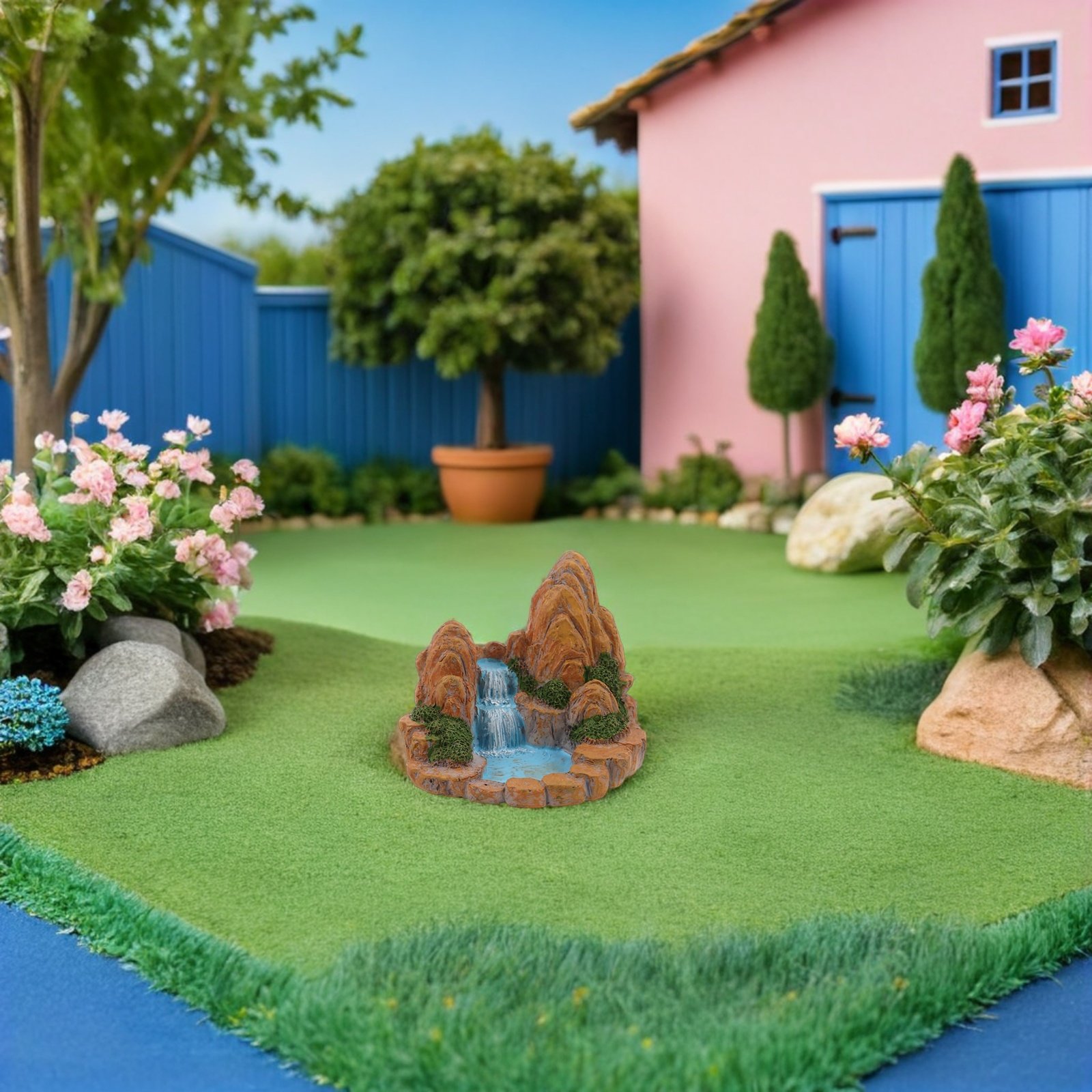 2 adet minyatür döşeli bahçe g - Bonsai Garden With Pond incelemesi ve fiyatı